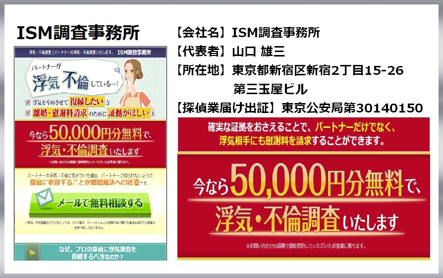 ISM調査事務所について